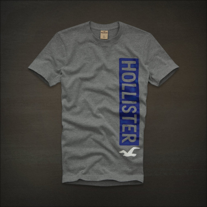 Hollister Hombres De Cuello Redondo Corto Remera HCO4010